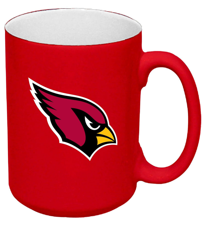 11OZ MATTE MUG TEAM INNER COLOR CARD ACA, Arizona Cardinals, CurrentProduct, Drinkware_category_All, NFL 888966642560 $10