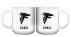 11oz White Personalized Ceramic Mug | Atlanta Falcons AFA, Atlanta Falcons, CurrentProduct, Custom Drinkware, Drinkware_category_All, Gift Ideas, NFL, Personalization, Personalized_Personalized 194207442746 $20.11