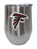 12OZ SS STMLS DIAMD TMBLR FALCONS AFA, Atlanta Falcons, CurrentProduct, Drinkware_category_All, NFL 888966674882 $28.49
