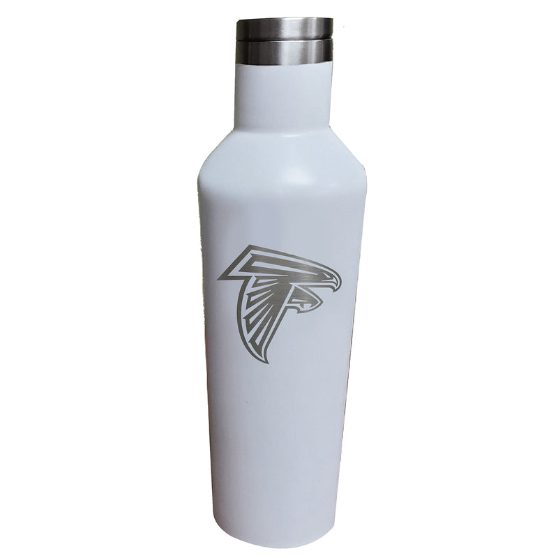 17oz White Etched Infinity Bottle | Atlanta Falcons