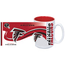 15oz Full Wrap Jumbo Mug Falcons AFA, Atlanta Falcons, NFL, OldProduct 888966789371 $13.5