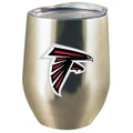 12oz Stainless Steel Stemless Tumbler w/Lid | Atlanta Falcons AFA, Atlanta Falcons, CurrentProduct, Drinkware_category_All, NFL 888966599697 $21.99
