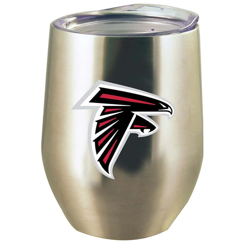 12oz Stainless Steel Stemless Tumbler w/Lid | Atlanta Falcons AFA, Atlanta Falcons, CurrentProduct, Drinkware_category_All, NFL 888966599697 $21.99