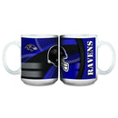 15oz White Carbon Fiber Mug | Baltimore Ravens
Baltimore Ravens, BRA, NFL, OldProduct
The Memory Company