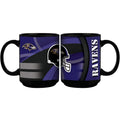 15oz Black Carbon Fiber Mug | Baltimore Ravens Baltimore Ravens, BRA, NFL, OldProduct 687746364216 $13