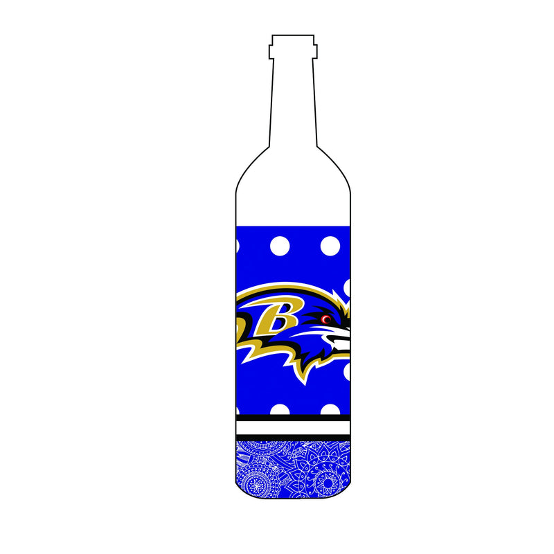 Wine Bottle Woozie | Baltimore Ravens
Baltimore Ravens, BRA, NFL, OldProduct
The Memory Company