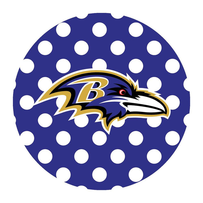 Single Polka Dot Coaster | Baltimore Ravens
Baltimore Ravens, BRA, NFL, OldProduct
The Memory Company