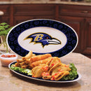 12 Inch Swirl Platter | Baltimore Ravens Baltimore Ravens, BRA, NFL, OldProduct 687746905693 $25