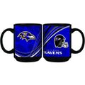 15oz Dynamic Style Black Mug | Baltimore Ravens Baltimore Ravens, BRA, CurrentProduct, Drinkware_category_All, NFL 888966972421 $15.49