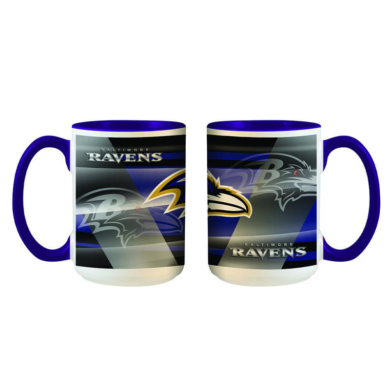 15oz Inner Color Shadow Mug | Baltimore Ravens Baltimore Ravens, BRA, NFL, OldProduct 888966963658 $14