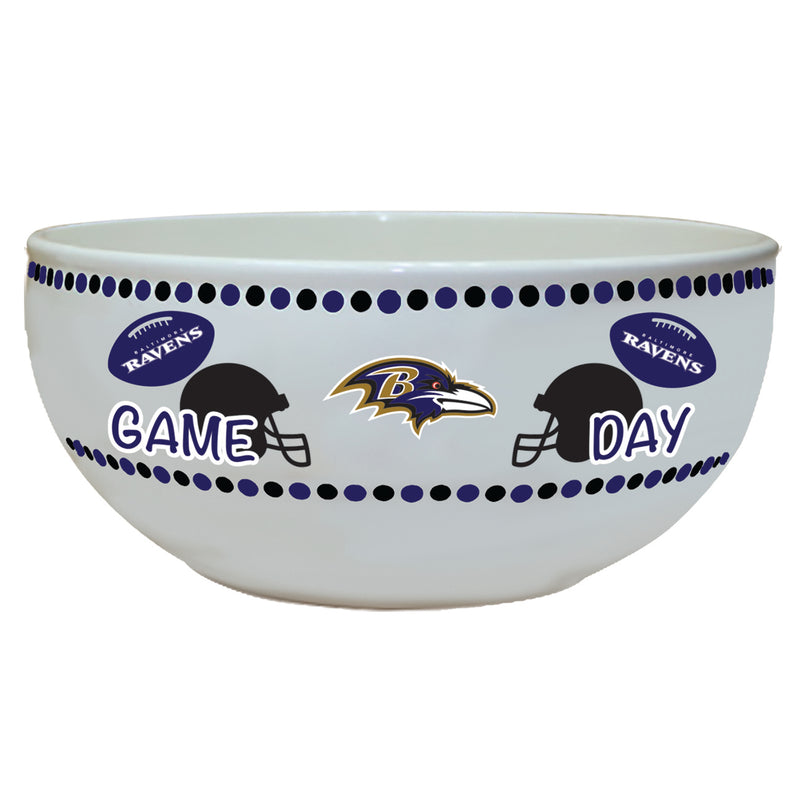 Large Game Day Ceramic Bowl | Baltimore Ravens