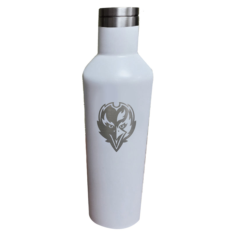 17oz White Etched Infinity Bottle | Baltimore Ravens