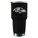 30oz Black Stainless Steel Tumbler | Baltimore Ravens
