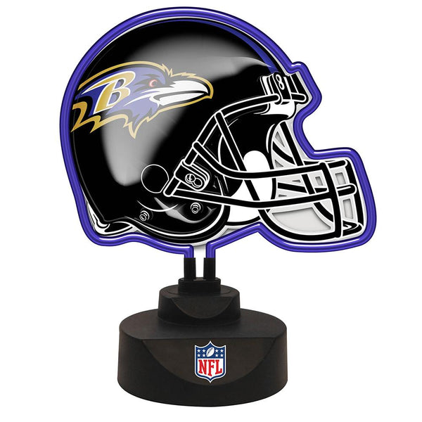Memory Company Baltimore Ravens Neon Helmet Lamp, Multicolor
