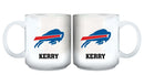 11oz White Personalized Ceramic Mug | Buffalo Bills BUF, Buffalo Bills, CurrentProduct, Custom Drinkware, Drinkware_category_All, Gift Ideas, NFL, Personalization, Personalized_Personalized 194207442722 $20.11