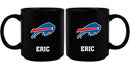 11oz Black Personalized Ceramic Mug | Buffalo Bills BUF, Buffalo Bills, CurrentProduct, Custom Drinkware, Drinkware_category_All, Gift Ideas, NFL, Personalization, Personalized_Personalized 194207372883 $20.11