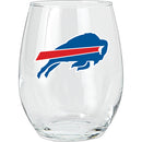 15oz Stemless Glass Tumbler | Buffalo Bills