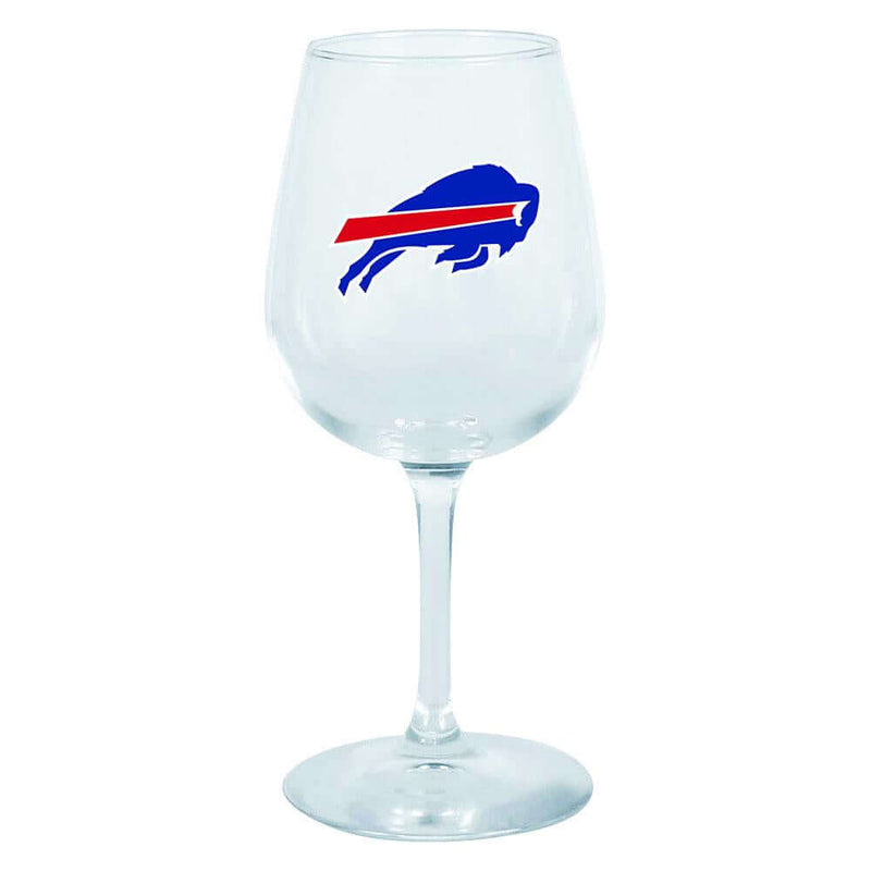 12.75oz Stem Dec Wine Glass | Buffalo Bills BUF, Buffalo Bills, Holiday_category_All, NFL, OldProduct 888966057258 $12