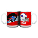 15oz 3D White Mug | Buffalo Bills BUF, Buffalo Bills, CurrentProduct, Drinkware_category_All, NFL 888966110588 $14.49