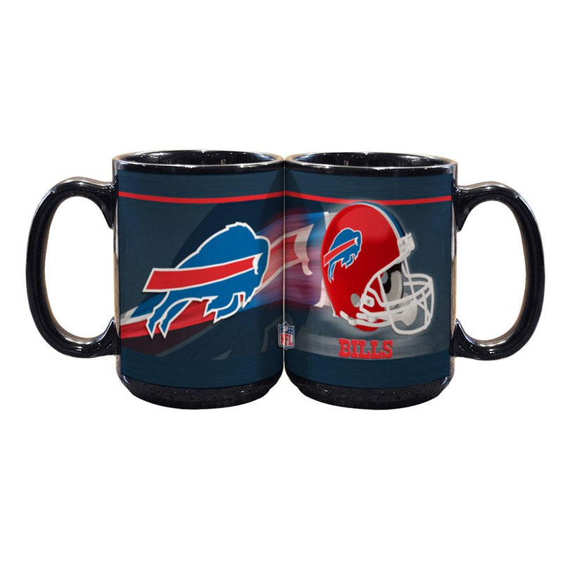 15oz Black Helmet Mug | Buffalo Bills BUF, Buffalo Bills, NFL, OldProduct 687746753867 $13