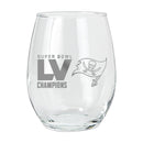 15oz Super Bowl 55 Champs Stemless Etched Glass Tumbler | Tampa Bay Buccaneers
NFL, OldProduct, Super Bowl, Tampa Bay Buccaneers, TBB
The Memory Company