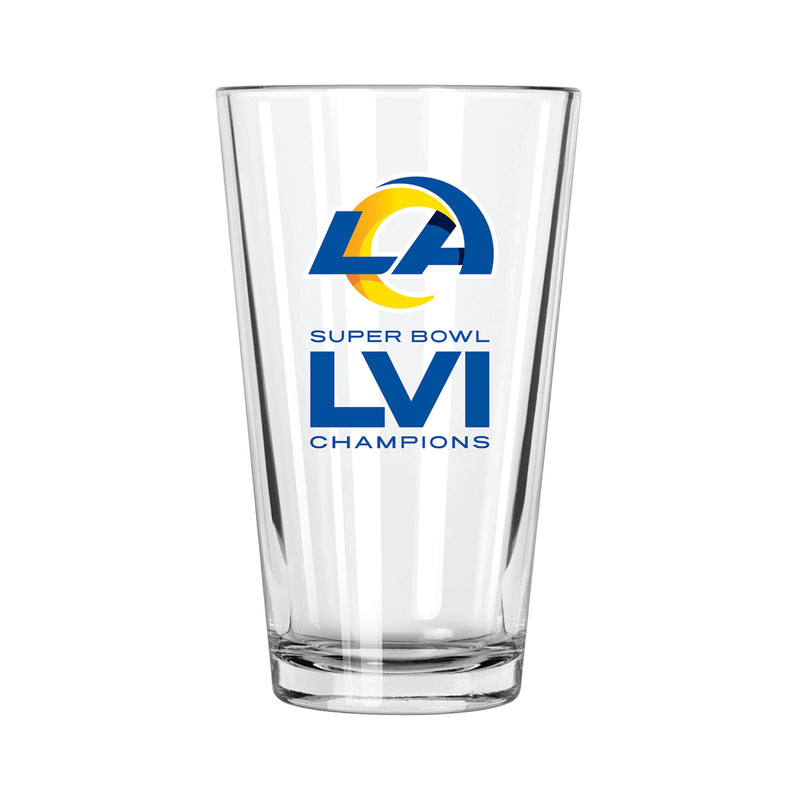 17oz Mixing Glass | Superbowl Champions Los Angeles Rams