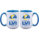 15oz Sublimated Inner Color Mug | Superbowl Champions Los Angeles Rams