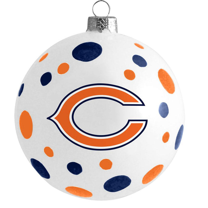 HM Polka Dot Ball Ornament | Chicago Bears
CBE, Chicago Bears, NFL, OldProduct
The Memory Company
