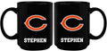 15oz Black Personalized Ceramic Mug | Chicago Bears CBE, Chicago Bears, CurrentProduct, Drinkware_category_All, Engraved, NFL, Personalized_Personalized 194207503669 $21.86