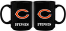 15oz Black Personalized Ceramic Mug | Chicago Bears CBE, Chicago Bears, CurrentProduct, Drinkware_category_All, Engraved, NFL, Personalized_Personalized 194207503669 $21.86