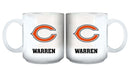 11oz White Personalized Ceramic Mug | Chicago Bears CBE, Chicago Bears, CurrentProduct, Custom Drinkware, Drinkware_category_All, Gift Ideas, NFL, Personalization, Personalized_Personalized 194207442715 $20.11