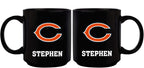 11oz Black Personalized Ceramic Mug | Chicago Bears CBE, Chicago Bears, CurrentProduct, Custom Drinkware, Drinkware_category_All, Gift Ideas, NFL, Personalization, Personalized_Personalized 194207372876 $20.11
