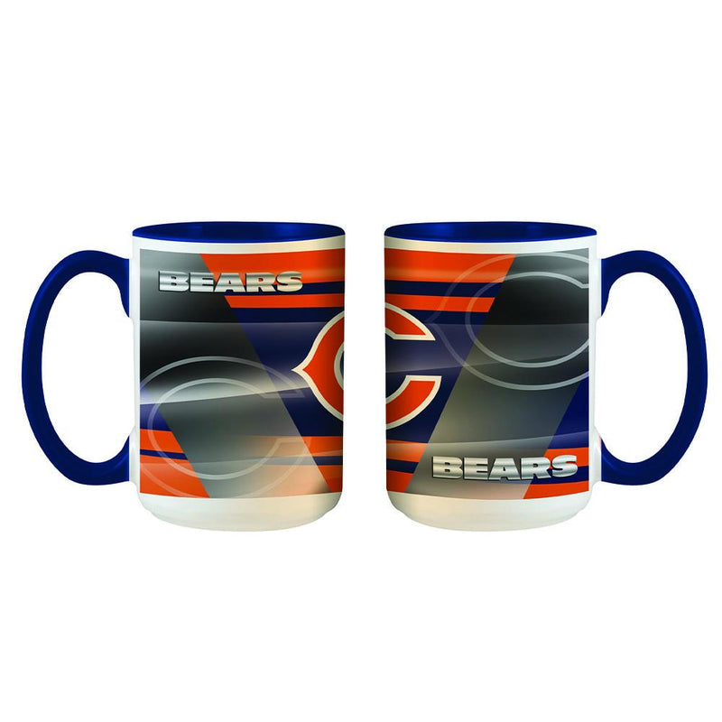15oz Inner Color Shadow Mug | Chicago Bears CBE, Chicago Bears, NFL, OldProduct 888966963672 $14