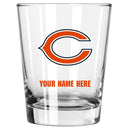 15oz Personalized Stemless Glass | Chicago Bears
