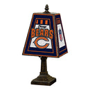 14 Inch Art Glass Table Lamp | Chicago Bears CBE, Chicago Bears, CurrentProduct, Home & Office_category_All, Home & Office_category_Lighting, NFL 687746978550 $98.99