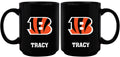 15oz Black Personalized Ceramic Mug | Cincinnati Bengals CBG, Cincinnati Bengals, CurrentProduct, Drinkware_category_All, Engraved, NFL, Personalized_Personalized 194207503706 $21.86