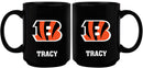 15oz Black Personalized Ceramic Mug | Cincinnati Bengals CBG, Cincinnati Bengals, CurrentProduct, Drinkware_category_All, Engraved, NFL, Personalized_Personalized 194207503706 $21.86