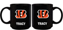 11oz Black Personalized Ceramic Mug | Cincinnati Bengals CBG, Cincinnati Bengals, CurrentProduct, Custom Drinkware, Drinkware_category_All, Gift Ideas, NFL, Personalization, Personalized_Personalized 194207372852 $20.11