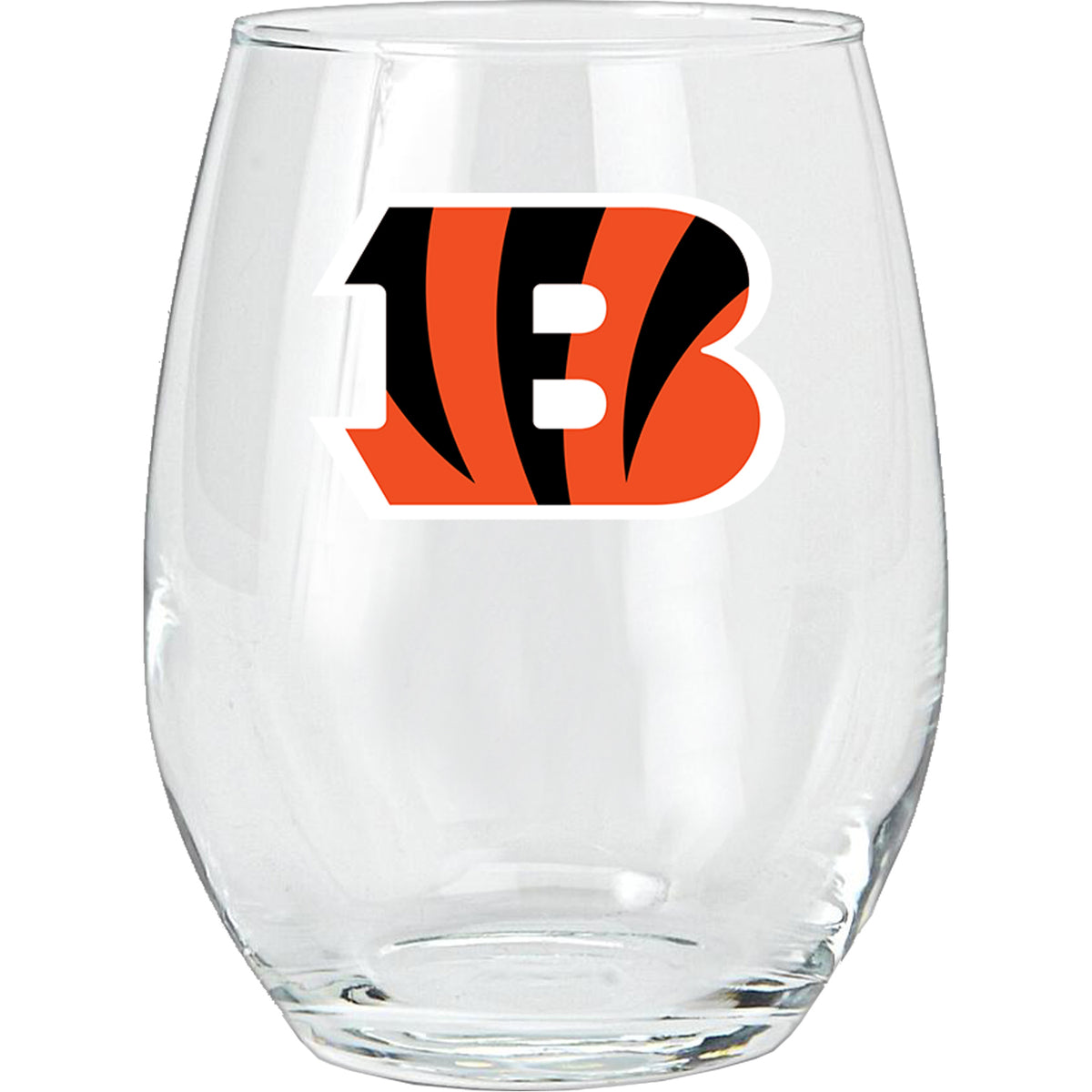 15oz Stemless Glass Tumbler | Cincinnati Bengals
