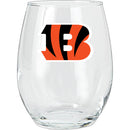 15oz Stemless Glass Tumbler | Cincinnati Bengals