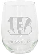 15oz Personalized Stemless Glass Tumbler | Cincinnati Bengals
CBG, Cincinnati Bengals, CurrentProduct, Custom Drinkware, Drinkware_category_All, Gift Ideas, NFL, Personalization, Personalized_Personalized
The Memory Company