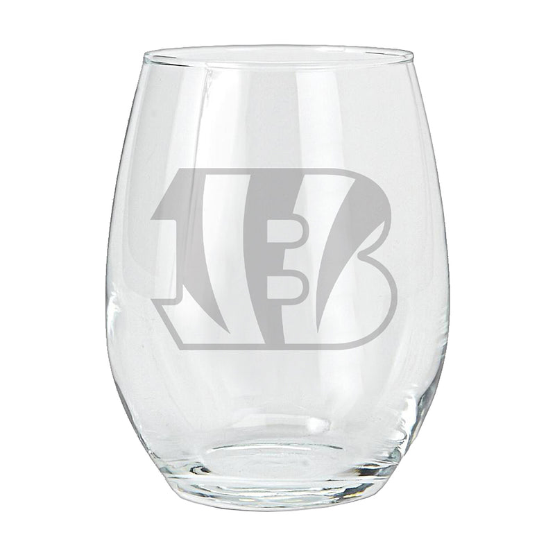 15oz Etched Stemless Tumbler | Cincinnati Bengals CBG, Cincinnati Bengals, CurrentProduct, Drinkware_category_All, NFL 194207265857 $12.49