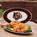 12 Inch Swirl Platter | Cincinnati Bengals CBG, Cincinnati Bengals, NFL, OldProduct 687746905723 $25