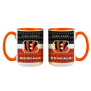 15oz White Inner Stripe Mug | Cincinnati Bengals
CBG, Cincinnati Bengals, NFL, OldProduct
The Memory Company