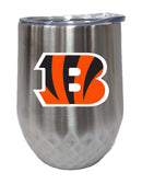 12OZ SS STMLS DIAMD TMBLR BENGALS CBG, Cincinnati Bengals, CurrentProduct, Drinkware_category_All, NFL 888966675193 $28.49