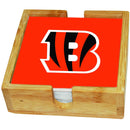 Square Coaster w/Caddy | BENGALS
CBG, Cincinnati Bengals, NFL, OldProduct
The Memory Company