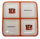 4 Section Square Tray | Cincinnatti Bengals