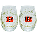 2 Pack Glitter Stemless Wine Tumbler | BENGALS
CBG, Cincinnati Bengals, NFL, OldProduct
The Memory Company