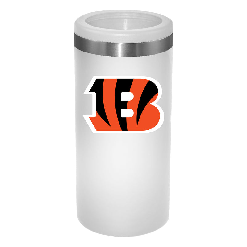12oz White Slim Can Holder | Cincinnati Bengals