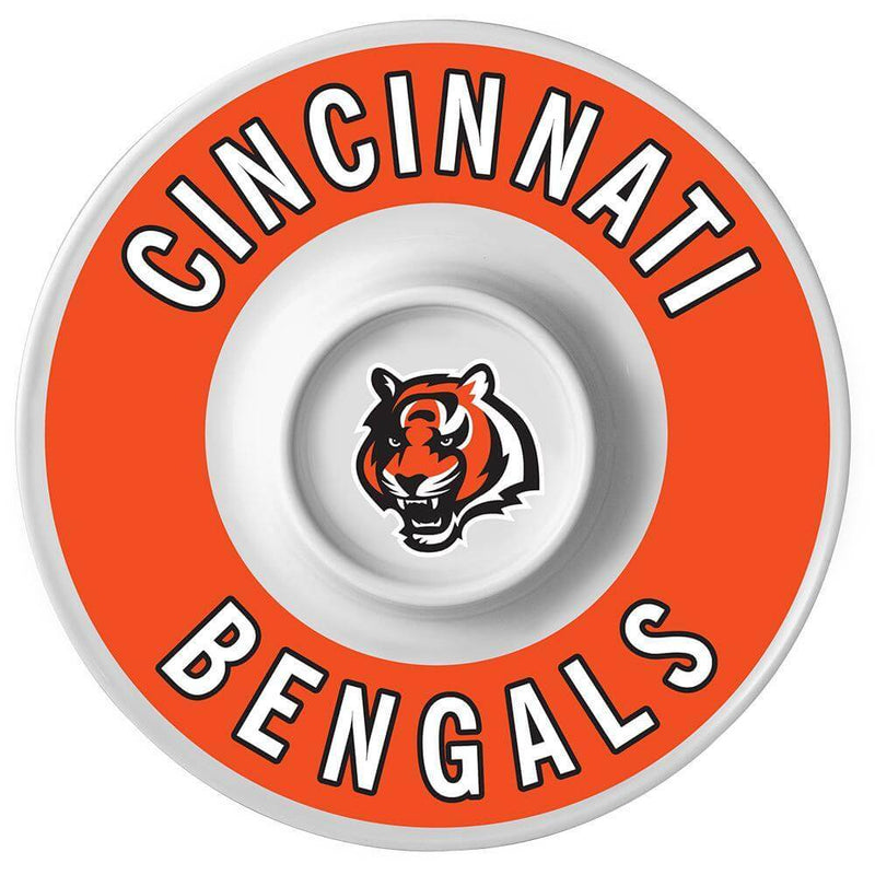 12 Inch Melamine Serving Dip Tray | Cincinnati Bengals CBG, Cincinnati Bengals, NFL, OldProduct 687746449029 $10